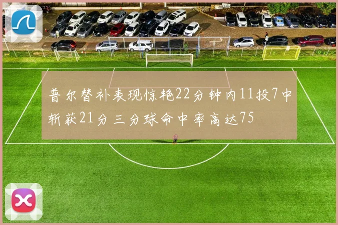 普尔替补表现惊艳22分钟内11投7中斩获21分三分球命中率高达75